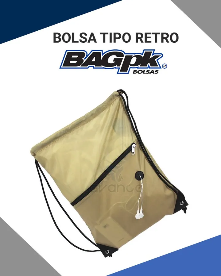 Bolsa Morral estilo Retro BAGPK 140