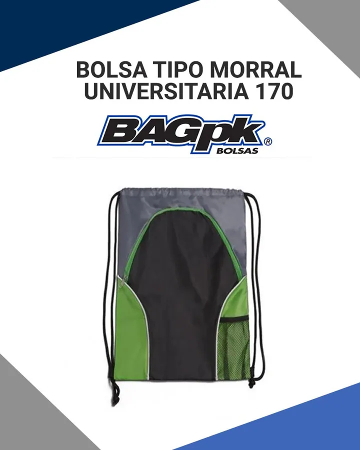 Bolsa Morral estilo Universitaria 170
