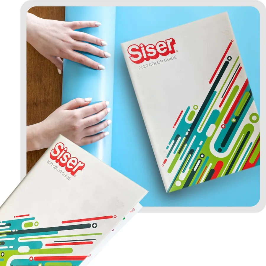 Carta muestrario de Colores Reales Siser