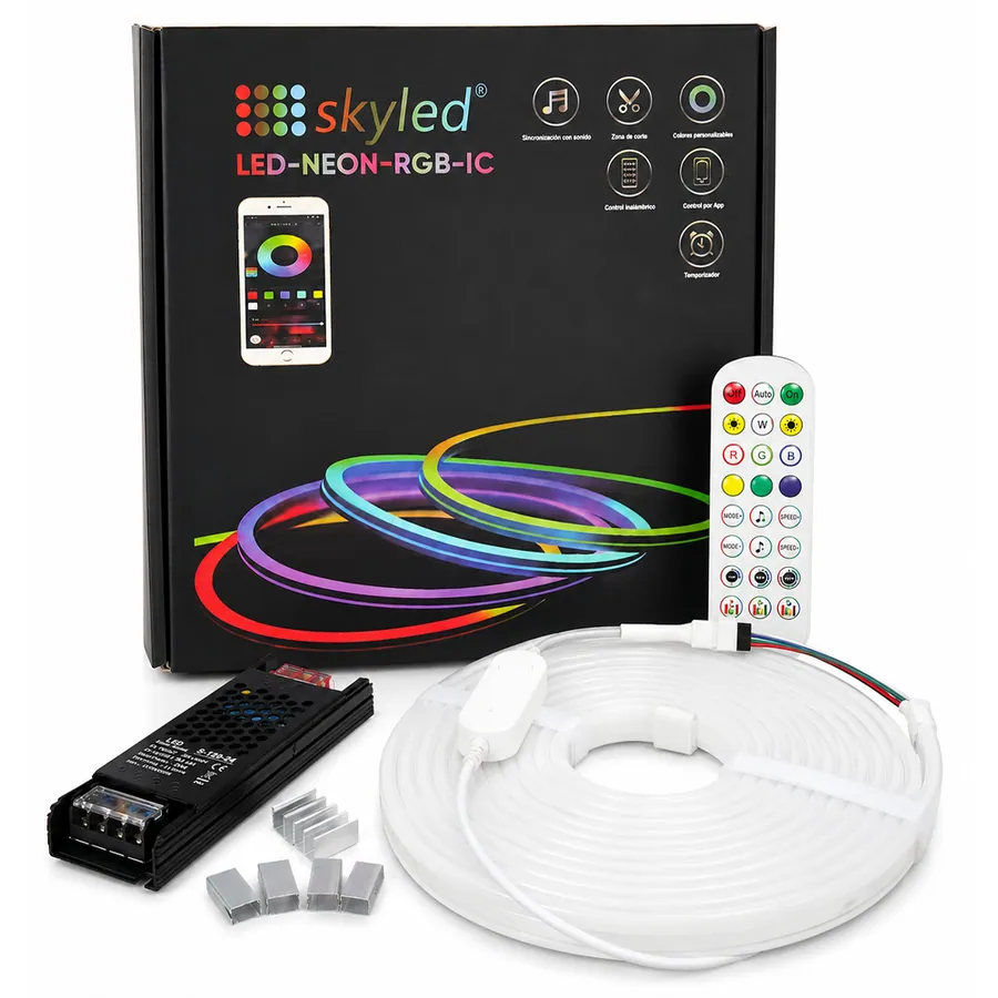 Kit Tira Led 5M RGBIC Smart
