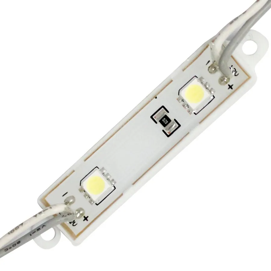 Led Resistentes al Agua 2 Diodos SMD Alto Brillo Ultra C