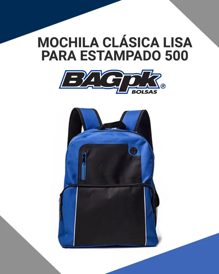 Mochila Tipo Morral de Espalda Estilo Clásico BAGPK 500