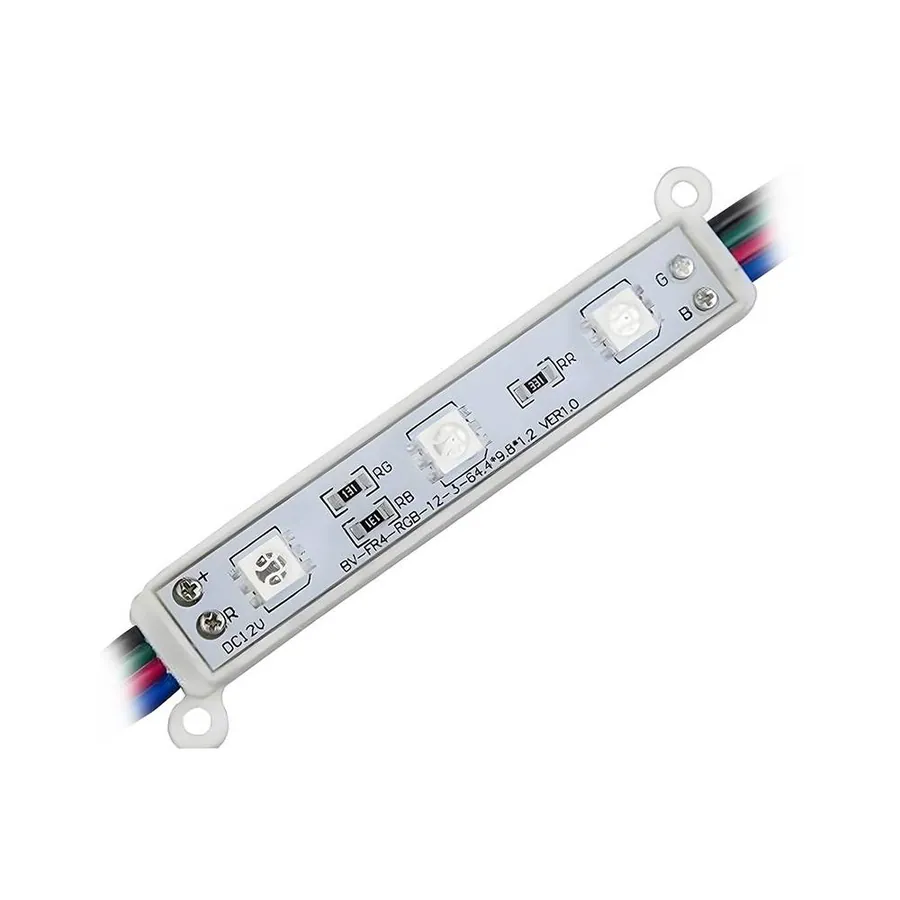 Módulo de LED con 3 diodos RGB