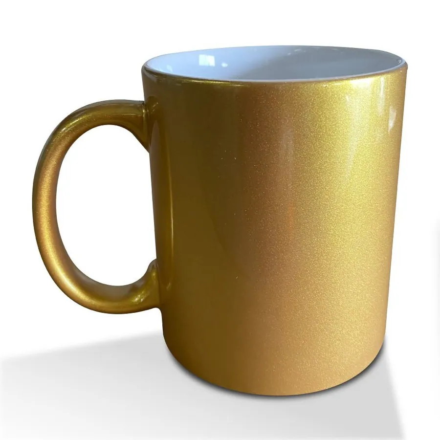 Taza Glitter de 11oz para Sublimación