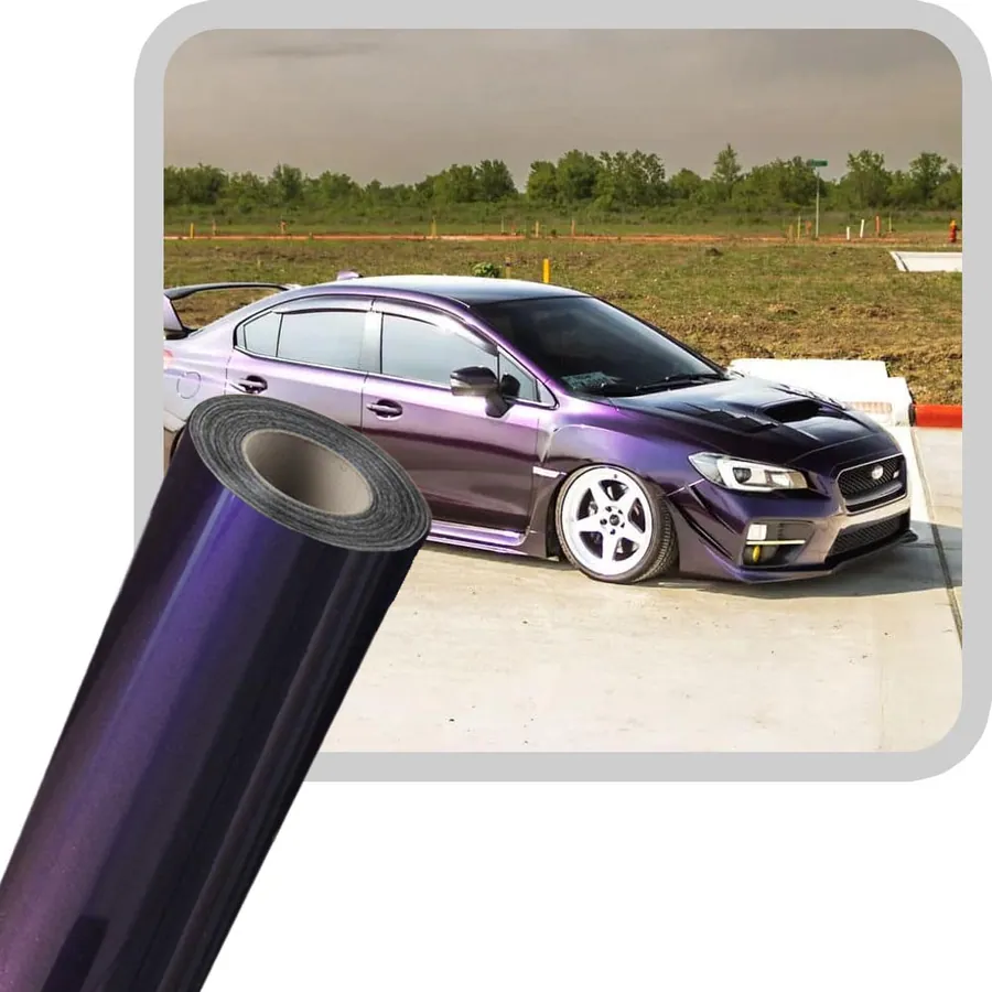 Vinil para envoltura vehicular CARWRAP KPMF Gloss Metalico